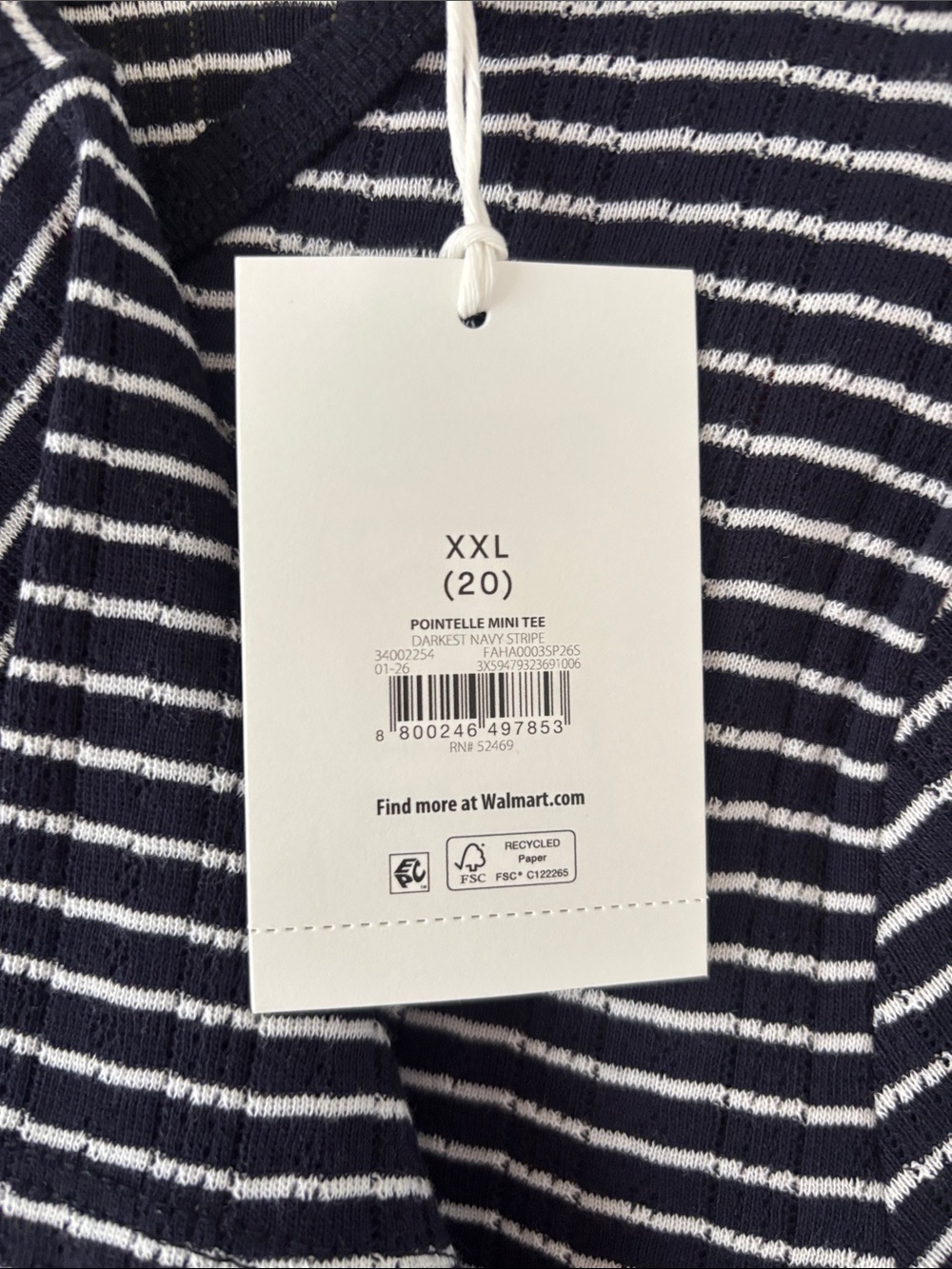 NWT FREE ASSEMBLY Short Sleeve Crew Neck Tops Bundle (4) SZ XXL-20 - Picture 8 of 13